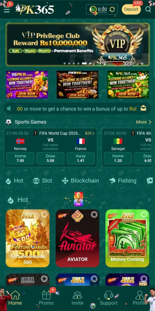 PK365 Game